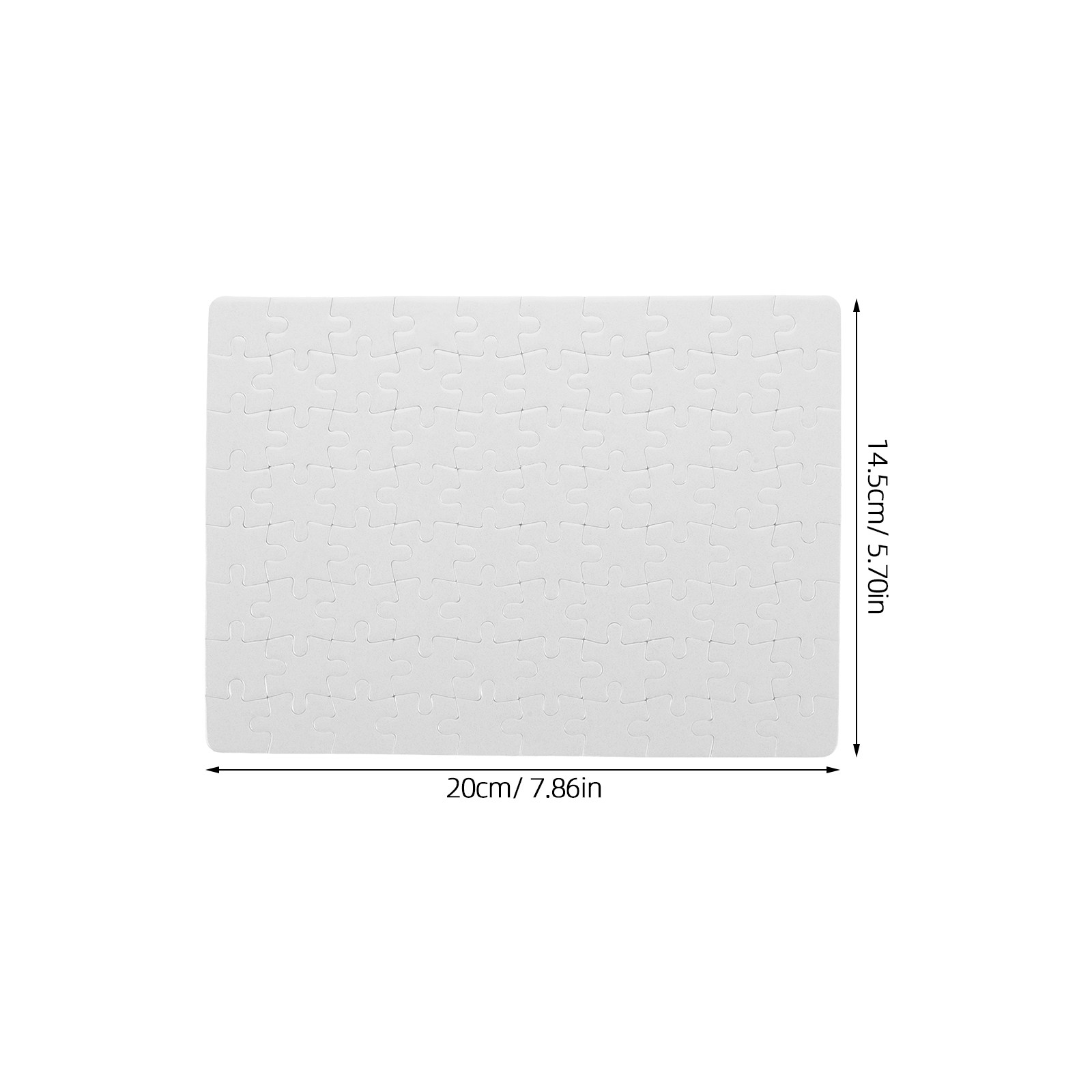 4Sheets Blank White Puzzle Boa - Puzzle Blank White 评论和价格