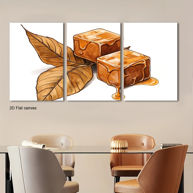 Frameless canvas 3pcs Modern C - Canvas Wrap Ready 评论和价格